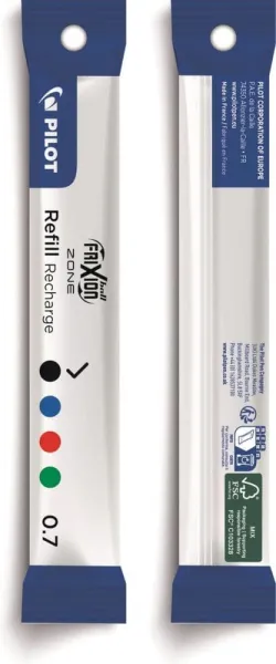 Ανταλλακτικό pilot bls-frm7-b frixion ball zone 0.7mm μαύρο - Pilot