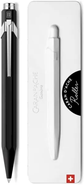 στυλό caran d'ache 849 classic rollerball μαύρο σε μεταλλική κασετίνα - Caran d'ache
