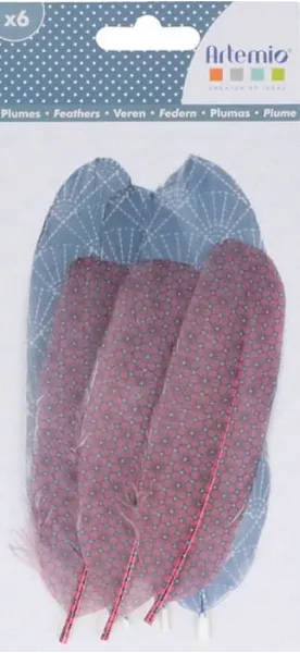 φτερά artemio 11-14cm japan 6 τεμάχια - Artemio