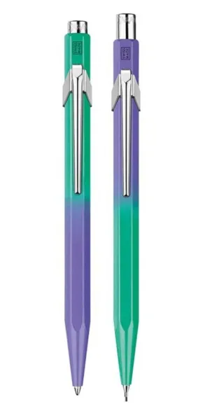 σετ στυλό και μηχανικό μολύβι 0.5mm caran d'ache 849 borealis - Caran d'ache