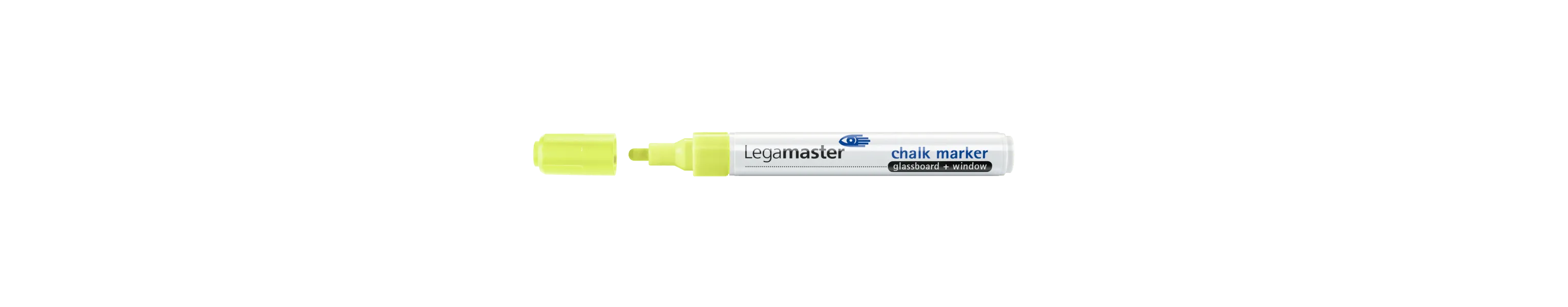 σετ μαρκαδόροι κιμωλίας legamaster για πίνακα glassboard κίτρινο 4 τεμάχια - Legamaster