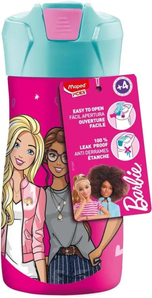παγούρι maped μεταλλικό barbie 430ml - Maped