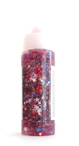Κόλλα knorr prandell confetti glue stars 50ml red - Knorr prandel