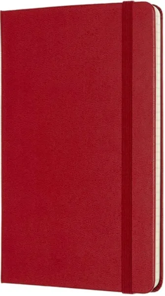 σημειωματάριο moleskine 11.5x18cm red hard squared - Moleskine