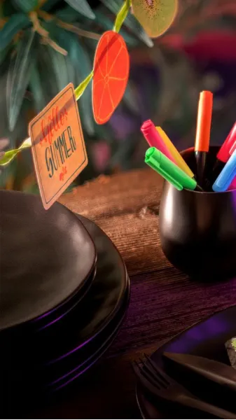 Μαρκαδόρος faber castell neon yellow me happy - Faber castell