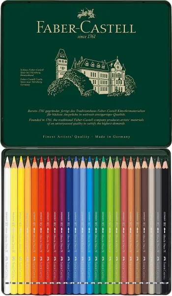 Ξυλομπογιές faber castell duerer watercolour 24 τεμάχια - Faber castell