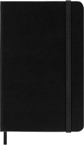 σημειωματάριο moleskine pocket plain 9x14cm black hard cover - Moleskine