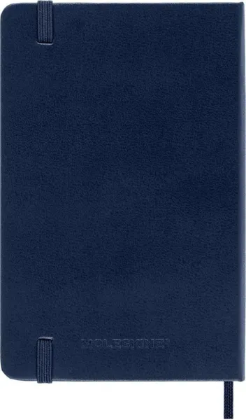 σημειωματάριο moleskine pocket ruled 9x14cm blue hard cover - Moleskine