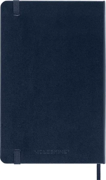 σημειωματάριο moleskine medium dotted 11.5x18cm blue hard cover - Moleskine
