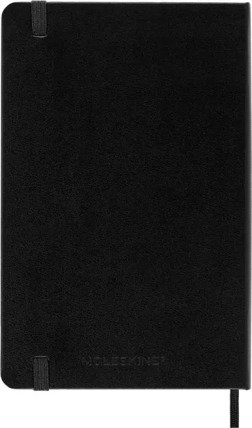 σημειωματάριο moleskine medium ruled 11.5x18cm black hard cover - Moleskine
