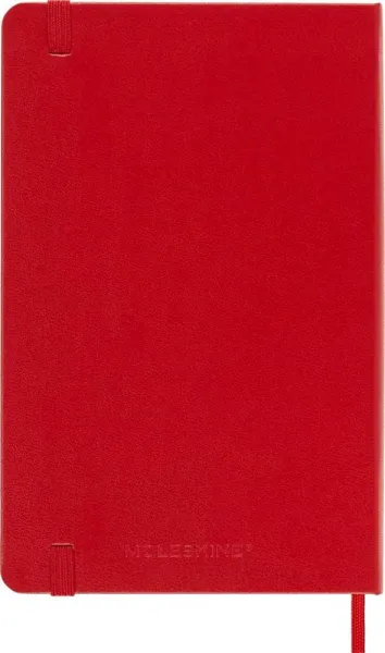 σημειωματάριο moleskine medium ruled hard cover 12x18cm κόκκινο - Moleskine