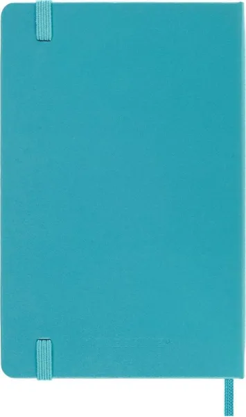 σημειωματάριο moleskine pocket ruled 9x14cm reef blue hard cover - Moleskine