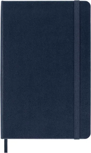 σημειωματάριο moleskine medium dotted 11.5x18cm blue hard cover - Moleskine