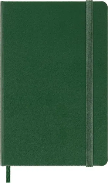 σημειωματάριο moleskine pocket ruled 9x14cm myrtle hard cover - Moleskine