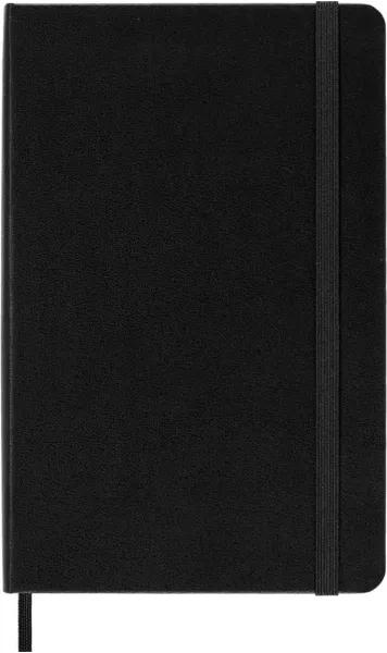 σημειωματάριο moleskine medium ruled 11.5x18cm black hard cover - Moleskine