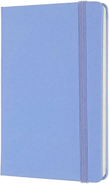 σημειωματάριο moleskine pocket ruled 9x14cm hydrangea hard cover - Moleskine