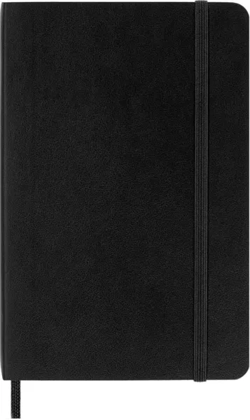 σημειωματάρειο moleskine plain notebook 9x14cm soft cover μαύρο - Moleskine