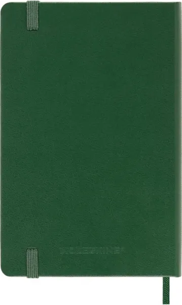 σημειωματάριο moleskine pocket dotted 9x14cm myrtle hard cover - Moleskine