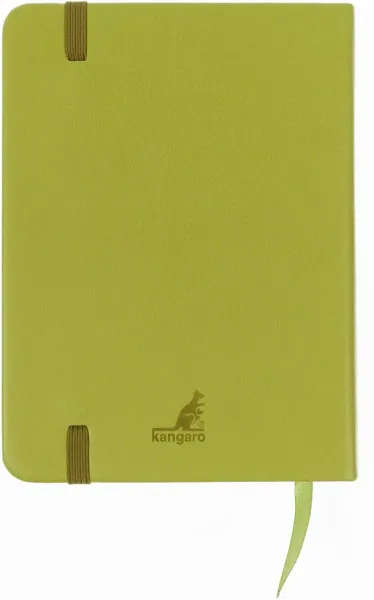 Μπλοκ σχεδίου kangaro sketchbook α6 160 σελίδες 140gr lime green - Kangaro