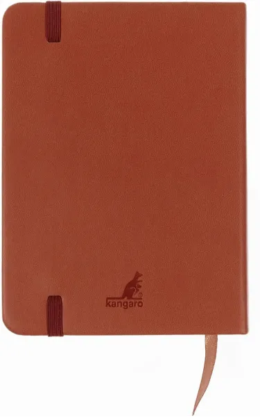 Μπλοκ σχεδίου kangaro sketchbook α6 160 σελίδες 140gr cognac - Kangaro