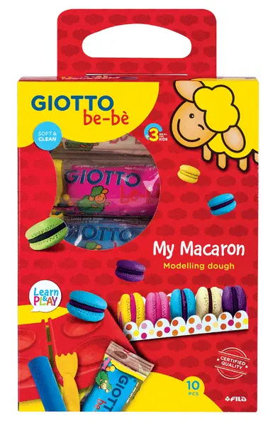 πλαστοζυμαράκια giotto bebe macaron - Giotto