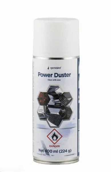 σπρέυ αέρας gembird compressed air duster flammable 400ml - Gembird