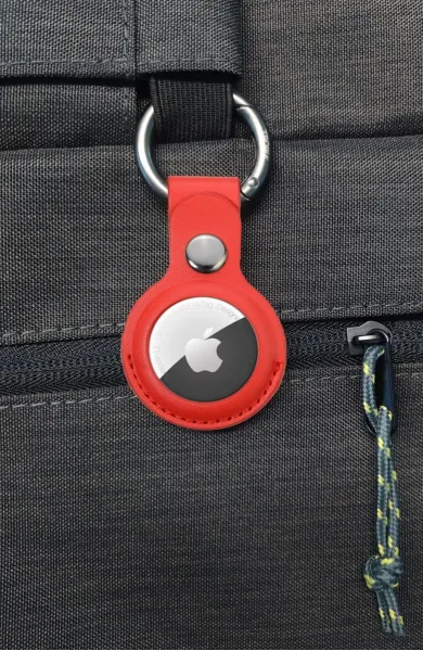 Mπρελόκ θήκη troika για apple airtag cover kr21-20/rd κόκκινο - Troika