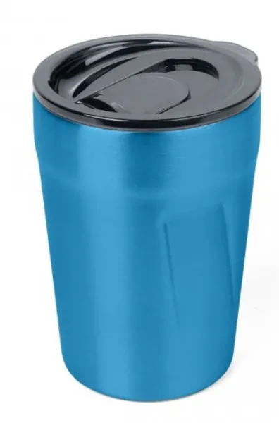ποτήρι θερμός troika cup-uccino μπλε 300ml - Troika