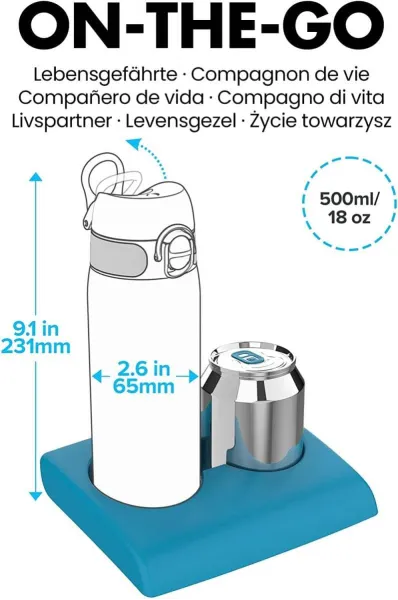παγούρι ion8 slim αστερισμοί 500ml - Ion8