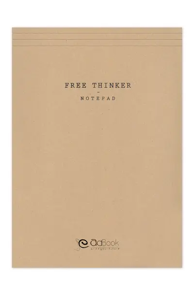 Μπλοκ σημειώσεων & σχεδίου free thinker notepad β5 - Adbook