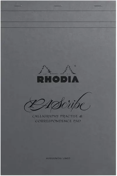 Μπλόκ rhodia calligraphie pascribe grey a4 - Rhodia
