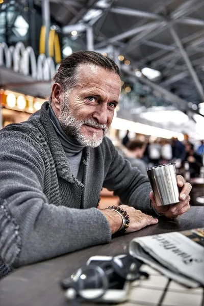 ποτήρι θερμός troika espresso doppio μπλέ cup65/bl - Troika