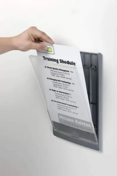 ταμπέλες σήμανσης durable click sign α4 - Durable
