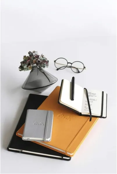 σημειωματάριο rhodia webnotebook μαύρο a5 dotted 96 φύλλα - Rhodia