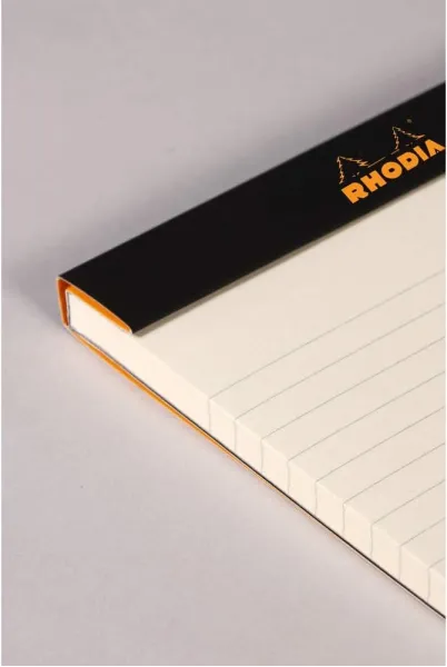 Μπλοκ rhodia a5 ivory ριγέ 90gr 70 φύλλα - Rhodia