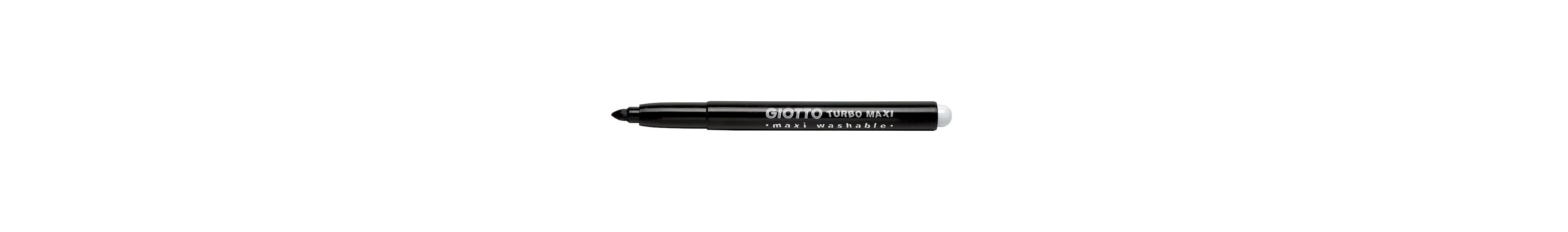 Μαρκαδόροι giotto turbomaxi μαύρο 12 τεμάχια - Giotto