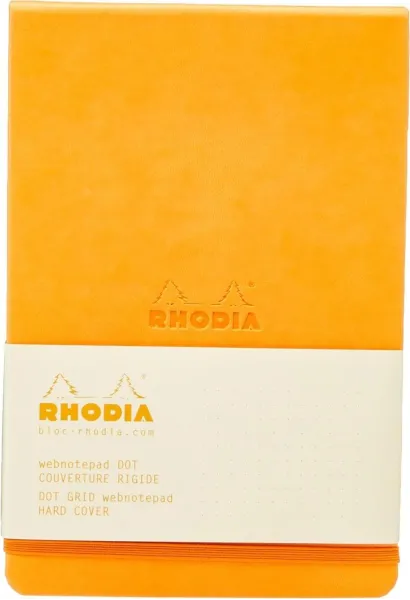 σημειωματάριο rhodia webnotepad πορτοκαλί a5 dotted 96 φύλλα - Rhodia