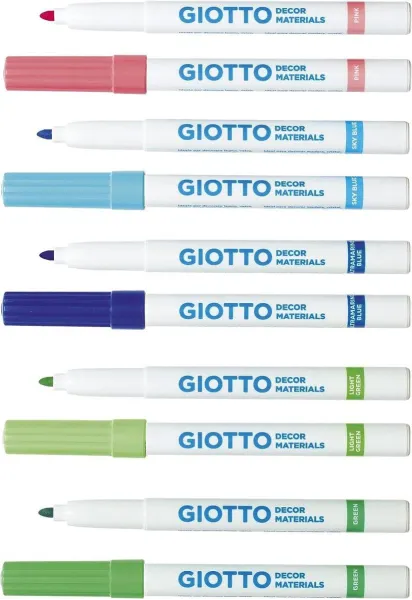 Μαρκαδόροι giotto decor materials 12 τεμάχια - Giotto