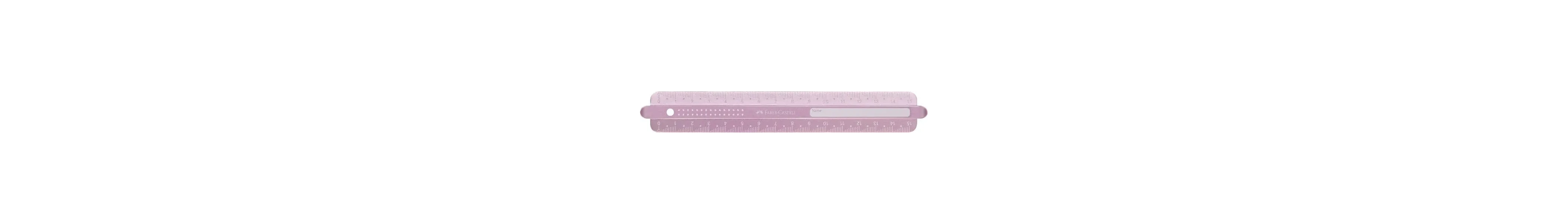 χάρακας faber castell sparkle 15cm - Faber castell