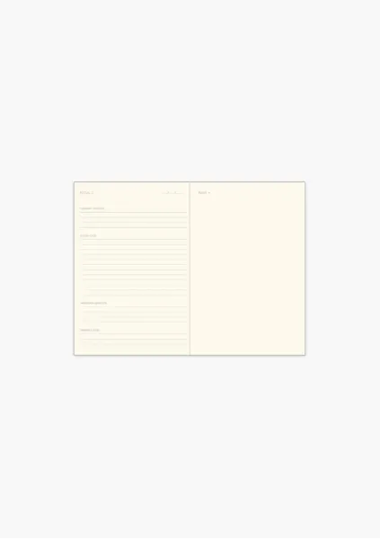 σημειωματάριο adbook focus & flow 14x21cm exotic flower - Adbook