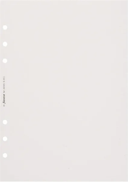 Ανταλλακτικό filofax a5 λευκό 342405 - Filofax