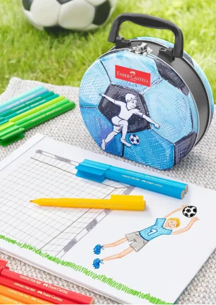 Μαρκαδόροι faber castell connector football 33 τεμάχια - Faber castell