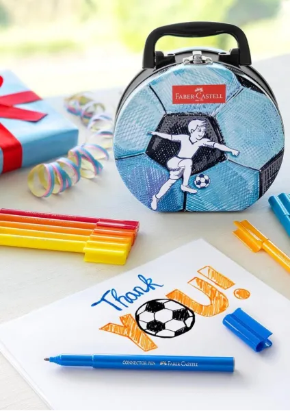 Μαρκαδόροι faber castell connector football 33 τεμάχια - Faber castell