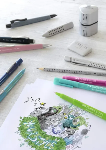 Μηχανικό μολύβι faber castell polymatic 0.7mm black - Faber castell