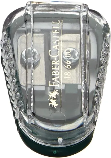Ξύστρα faber castell 2mm με καπάκι 186600 - Faber castell