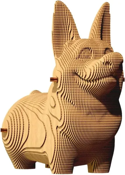 χάρτινη κατασκευή cartonic 3d corgi 14+ - Cartonic