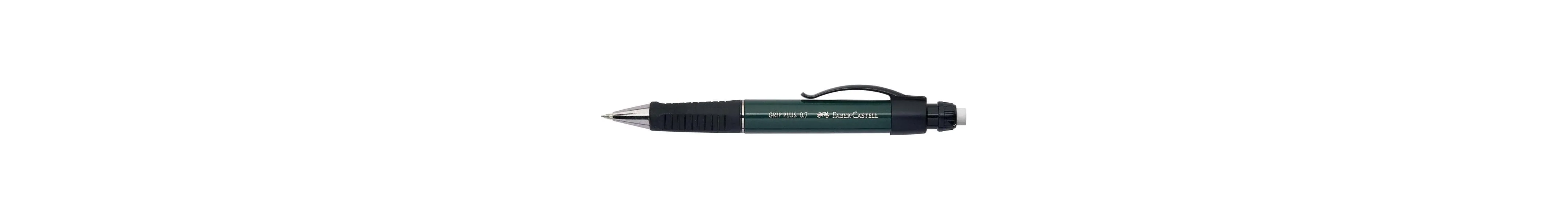 Μηχανικό μολύβι faber castell plus grip 0.7mm πράσινο - Faber castell