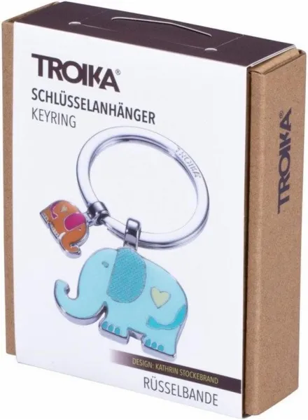 Μπρελόκ troika lucky elephants - Troika
