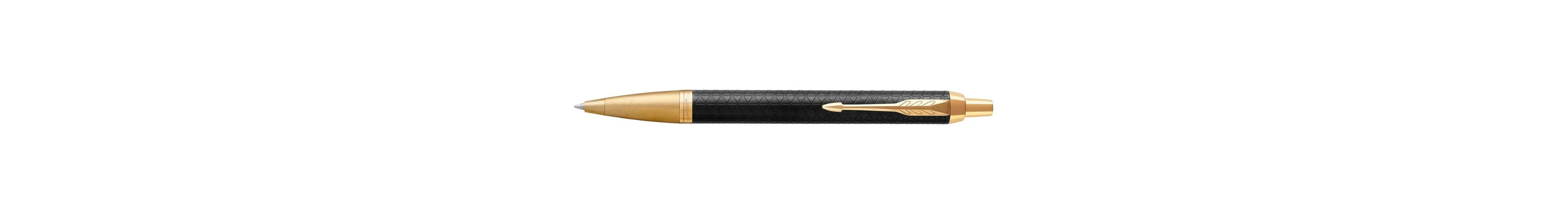 στυλό parker i.m premium black gold gt ballpen με δώρο σημειωματάριο - Parker