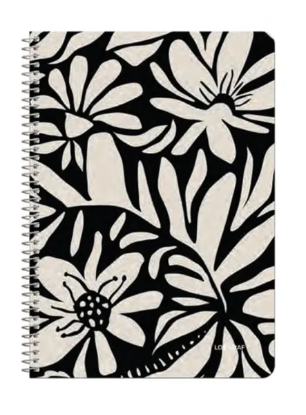 τετράδιο logigraf flowers 17x25cm 2 θέματα 60 φύλλα - Logigraf